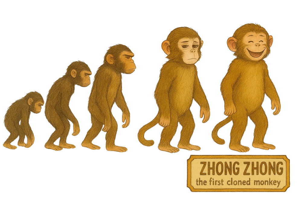 The First Cloned Macaque